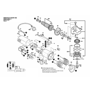 Bosch GWS 850 C (0601377563-OEU)